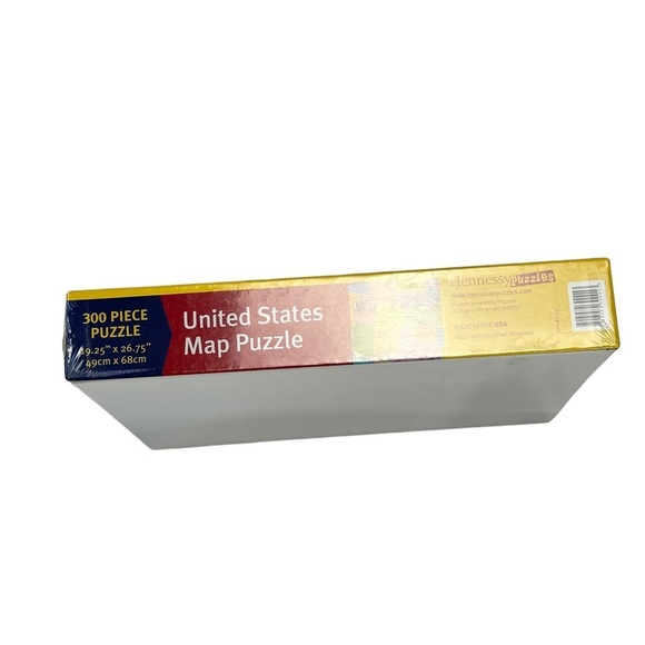 Hennessy Puzzles United States 300 Pieces 19.25" x 26.75" - Picture 3 of 5